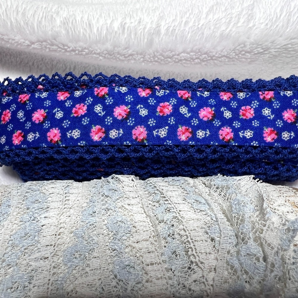 Bulk Lot of Vintage Lace Edging Ribbons Grannycore Sewing Crafting Lace Trim - Picture 7 of 16